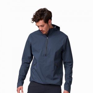 Geaca On Waterproof Anorak Barbati Bleumarin | 825170-SMK