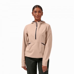 Geaca On Waterproof Anorak Dama Maro Roz | 690827-XHC