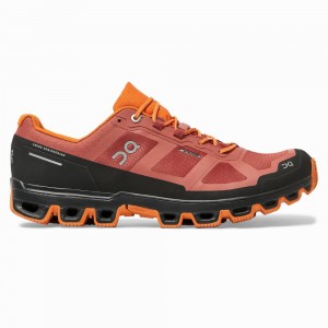 Pantofi Alergare Trail On Cloudventure Waterproof Barbati Rosii Portocalii | 862753-QDI