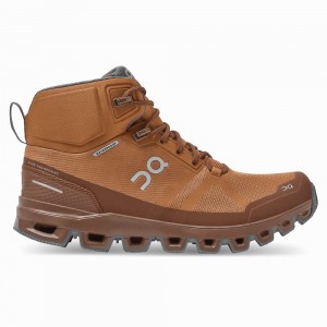 Pantofi Drumetie On Cloudrock Waterproof Dama Maro | 372495-FWJ