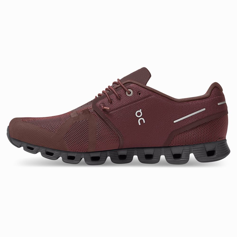 Adidasi Alergare Rutiera On Cloud Monochrome Barbati Claret | 207685-KYH