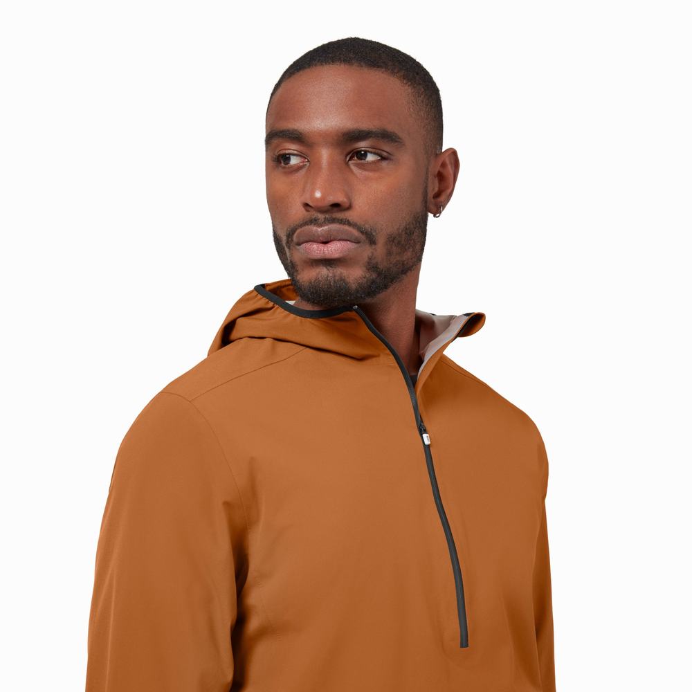 Geaca On Waterproof Anorak Barbati Maro | 153924-UGK