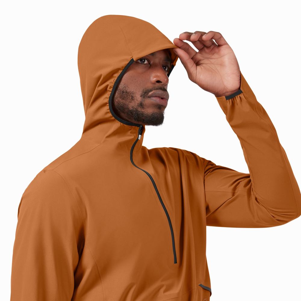 Geaca On Waterproof Anorak Barbati Maro | 153924-UGK