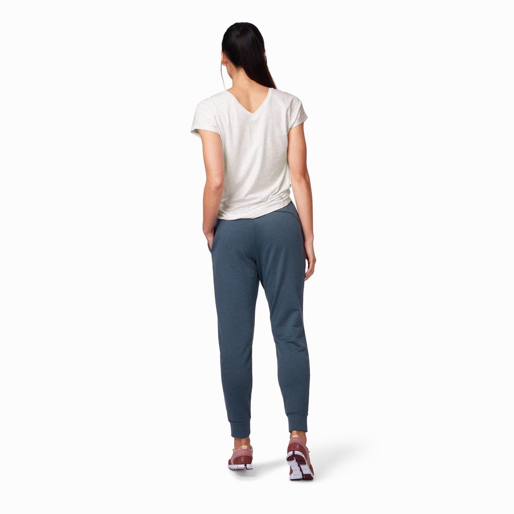 Pantaloni de Trening On Sweat Dama Bleumarin | 349076-QBE