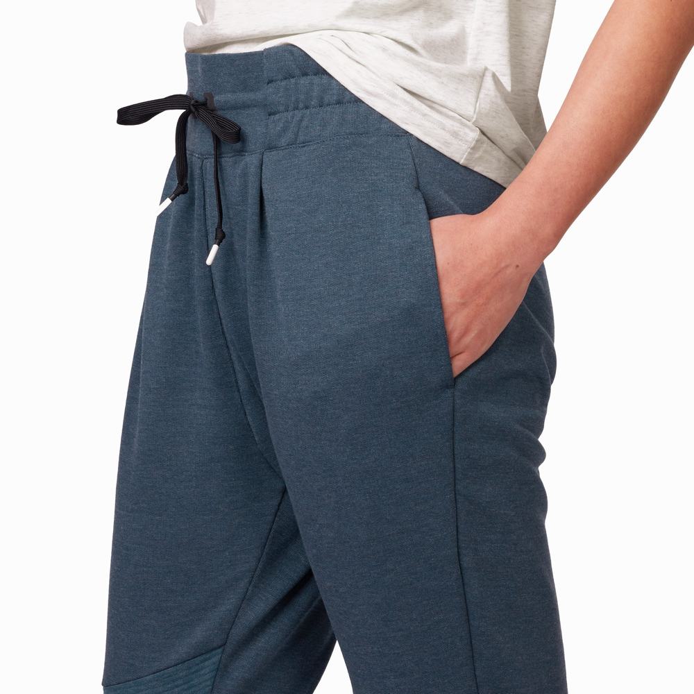 Pantaloni de Trening On Sweat Dama Bleumarin | 349076-QBE