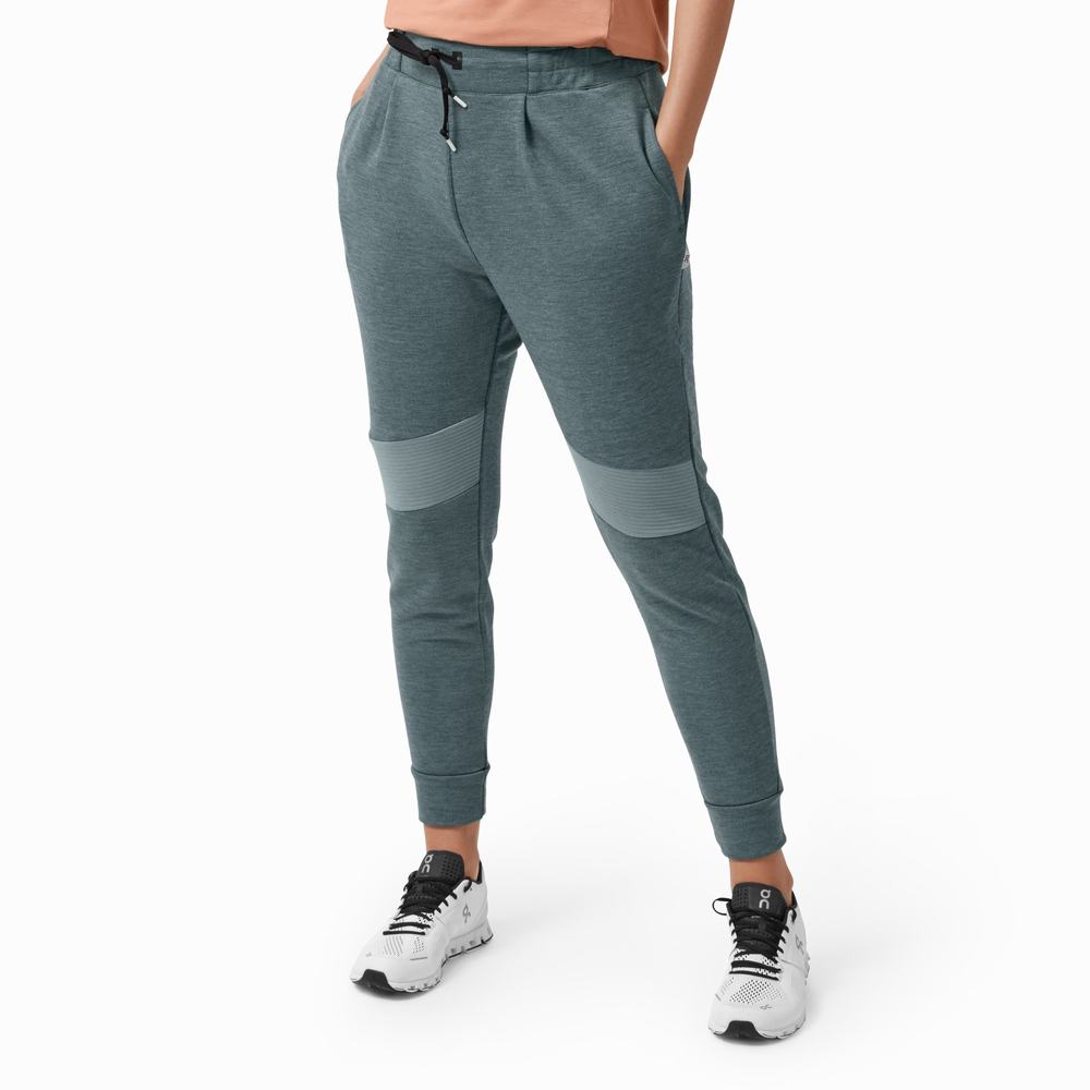 Pantaloni de Trening On Sweat Dama Masline Verzi | 623498-PFX