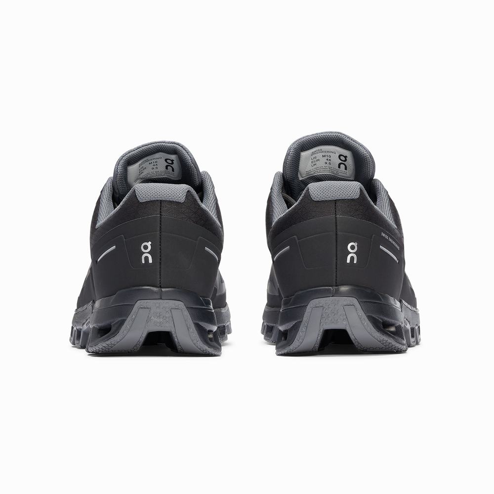 Pantofi Alergare Trail On Cloudventure Waterproof Barbati Negrii | 321056-KRD