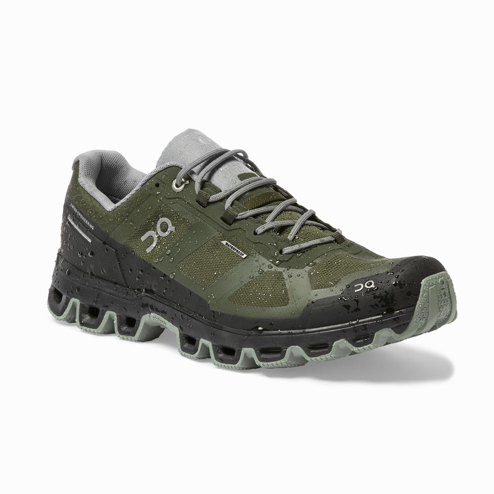 Pantofi Alergare Trail On Cloudventure Waterproof Barbati Verzi | 541309-XKJ