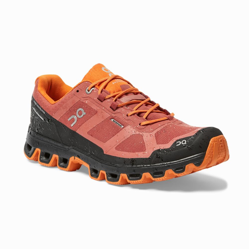 Pantofi Alergare Trail On Cloudventure Waterproof Barbati Rosii Portocalii | 862753-QDI