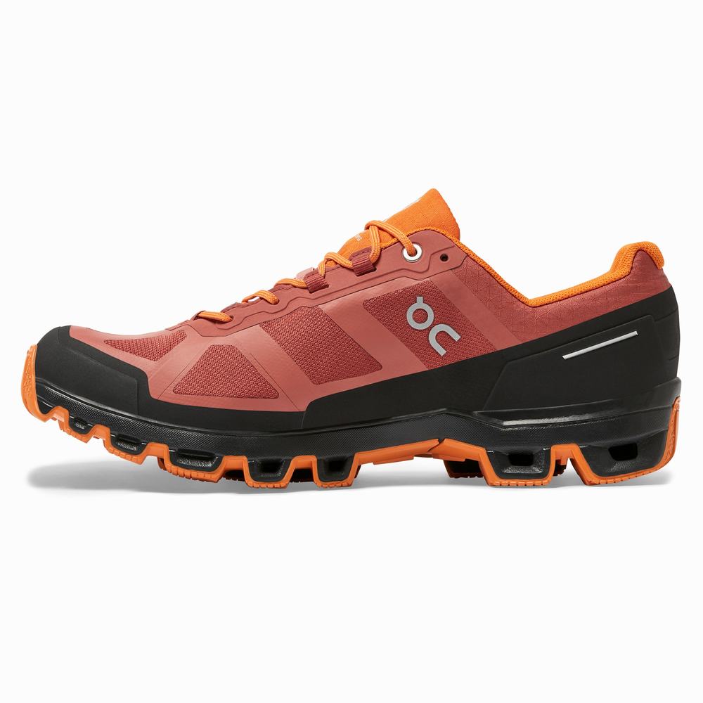 Pantofi Alergare Trail On Cloudventure Waterproof Barbati Rosii Portocalii | 862753-QDI