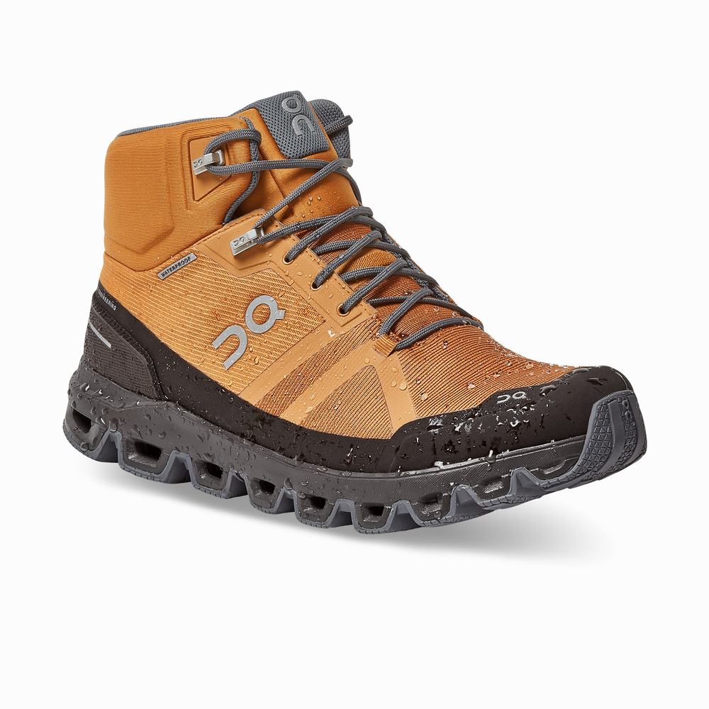 Pantofi Drumetie On Cloudrock Waterproof Barbati Maro | 983745-EPK