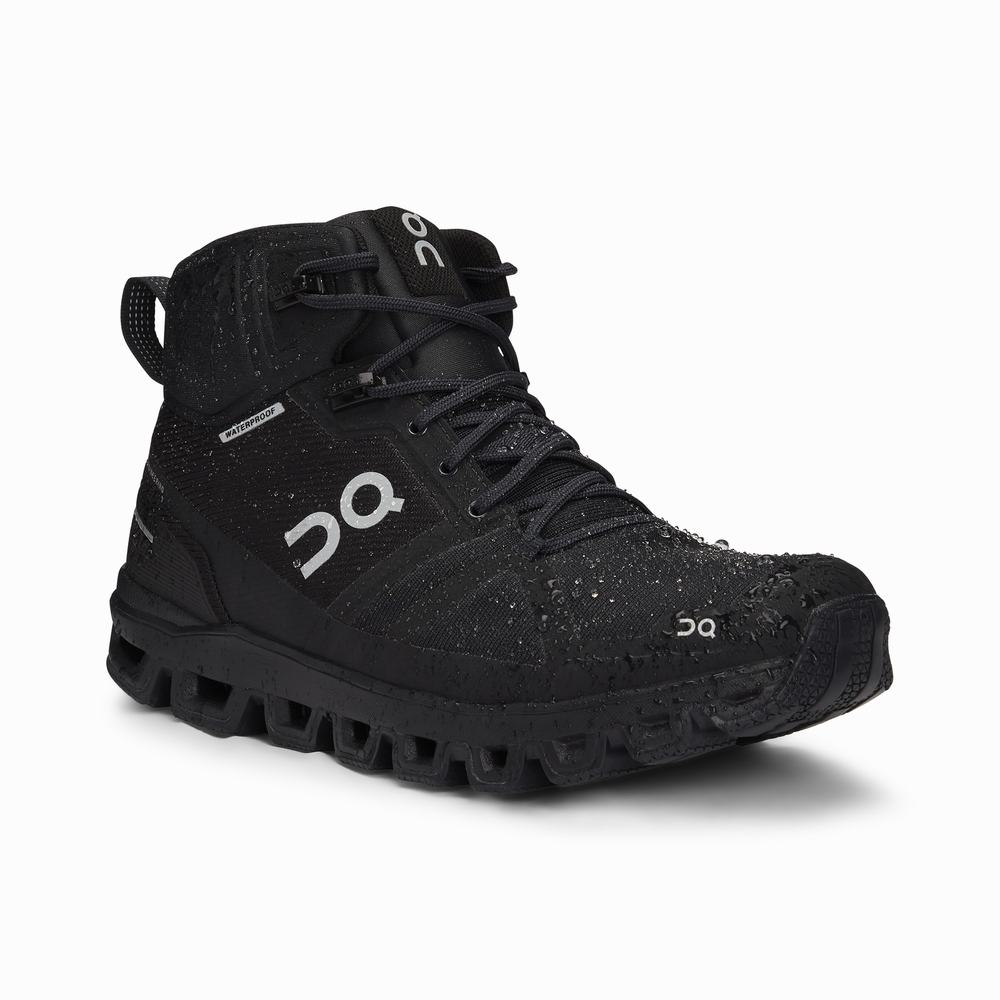 Pantofi Drumetie On Cloudrock Waterproof Dama Negrii | 458160-TXA